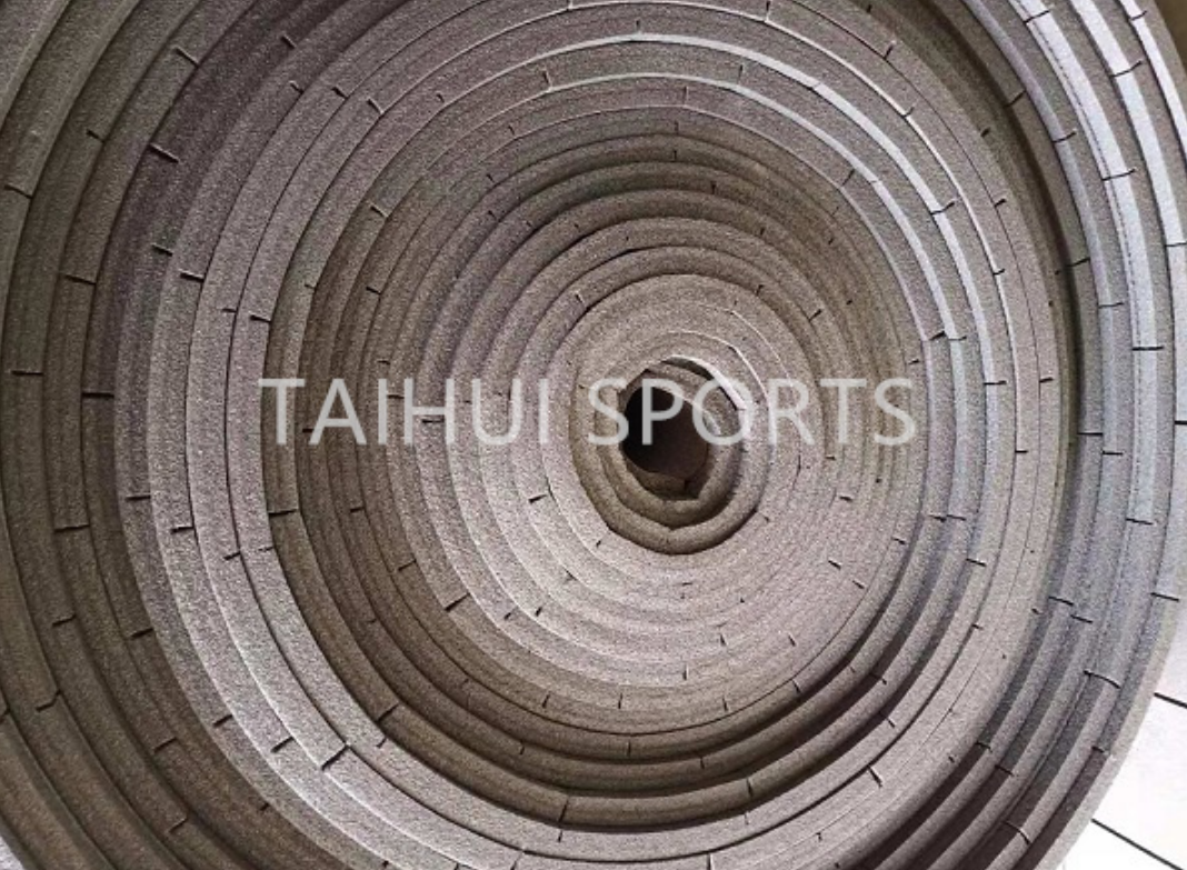 8-15mm Poly Ethylene Shock Pad Underlay Artificial Turf Soccer Field FIFA Pitches