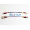Buy cheap ST UPC Fiber Optic Patch Cord OM2 62.5 With ROHS Optical Cable Fiber Optic Jumper from wholesalers