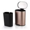 Buy cheap Stainless Steel 320mm Height Bathroom Garbage Bin from wholesalers