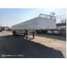 Buy cheap Sidewall Open 3axle Semi Trailer for Bulk Cargo Transport and 50/60ton Capacity from wholesalers