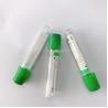Buy cheap Green Top Customized Size Vacuum Blood Collection Tube For Hospital Use from wholesalers
