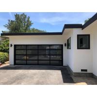 Buy cheap 800N Industrial Modern Glass Garage Doors Dust Resistant 30mm Panel thickness product