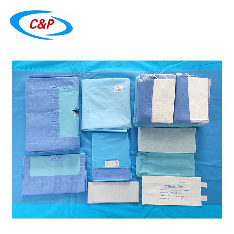 Hospital Surgical Drape Knee Arthroscopy Pack for Sterile Barrier