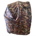 Portable Camouglage 150D PU Coated Polyester Oxford Folding Chair Tents For