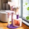 Buy cheap Indoor Cat Climbing Frame Aesthetic Butterfly DIY Cat Tower from wholesalers