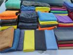 Absorbent and Soft Microfiber Washing Cloths Custom Package Logo Rectangle Shape
