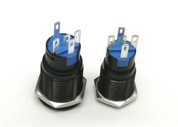 Buy cheap 16mm SPDT 2NO2NC Antivandal Panel Mount Push Button Switch from wholesalers