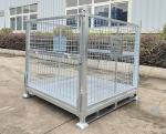 Heavy Duty Padlock Stillage Pallet Cage Galvanized Powder Coated 1000kg-2000kg