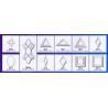 Buy cheap 5MM Celtic Knot Beveled Glass Clusters Sandblasting For Windows Decoration Extraordinary from wholesalers