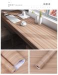Door Decorative Wood Pattern Contact Paper Waterproof Wallpaper Roll for