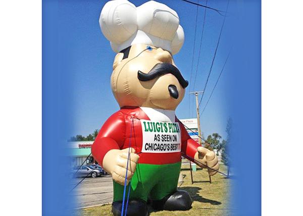 Buy cheap Chef Shape Inflatable Cartoon Props For Gourmet Festival 1 Year Warranty from wholesalers