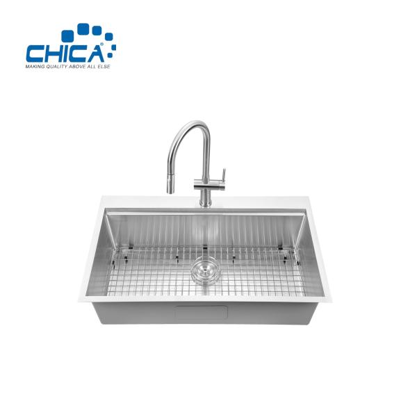 Kitchen Sink Topmount Kitchen Sink Single Bowl Kitchen Sink Stainless Steel