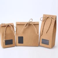 Buy cheap Biodegradable Food Safe Medium 250g Kraft Paper Gift Bags product