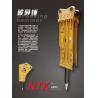 Buy cheap 2.5T 4.5T 53mm Atlas Copco Excavator Breaker Hammer Hitachi Hydraulic Breaker from wholesalers