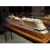 Buy cheap Professional Wooden Model Boats Celebrity Infinity Cruise Ship Shaped , Solid Wood Paint from wholesalers