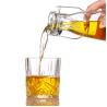Buy cheap Wholesale 250Ml 500Ml Round Glass Juice Bottles Glass Drinks Bottle With Lid from wholesalers