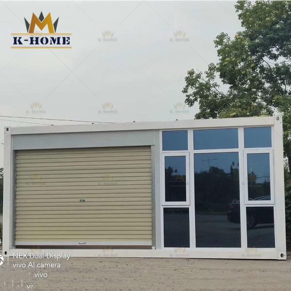 Buy cheap Tempoary Flat Pack Modular Sandwich Panel House Guard Shack For Sale from wholesalers