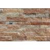 Buy cheap Peach Pink Walkway 150x600mm Cultured Stone Veneer Panels from wholesalers