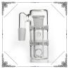 Buy cheap Glass Bongs Ash Catcher 90 Degree Double Honey combs Percolators 4.7 Inches from wholesalers