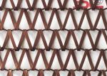 36m Metal Weave Spiral Wire Mesh Conveyor Decoration Facade