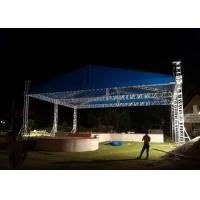 Buy cheap 600 Kg Aluminum Roof Truss 18 * 14 * 8 Meter Screw Connector With Canopy product