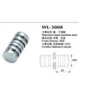 Buy cheap SUS304 Stainless Steel Solid Bathroom Round Back-to-Back Shower Glass Door product