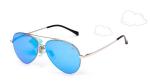 KIDS AVIATOR SUNGLASSES 61206 METAL FRAMES RAYBAN FASHIONABL CHILDREN NON