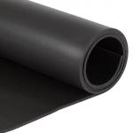 Fireproof Waterproof Black 0.5mm Heat Resistant Silicone Rubber Wall Mat