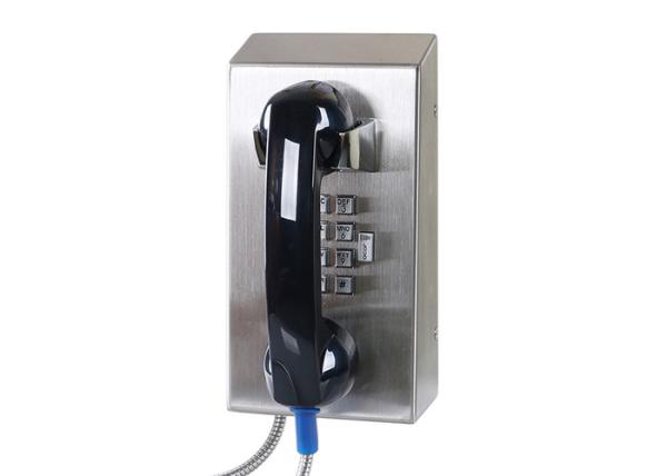 Quality Anti Rust Vandal Resistant Phone With Rugged Handset And Armored Cord for sale