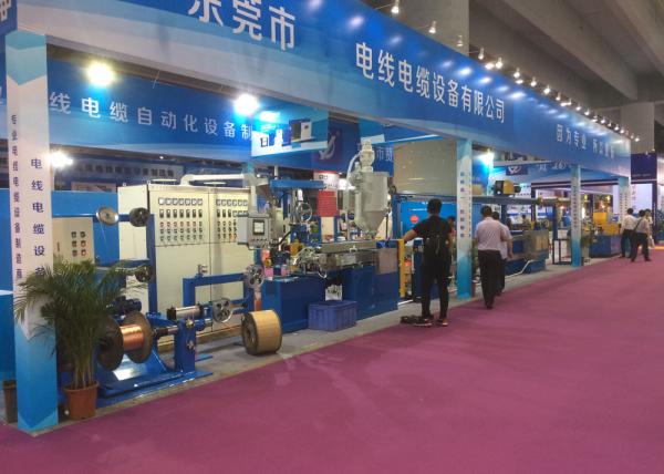 Electrical Cable Plastic Wire Winding Machine Cutting Extrusion Wire Bunching
