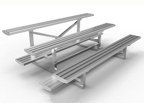 Buy cheap Football Fixed Outdoor Aluminum Bleachers Modular Grandstands No Maintenance from wholesalers