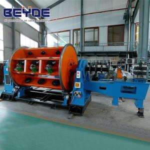 China Cable Rigid Stranding Machine Manual Loading With Emergency Braking System on sale