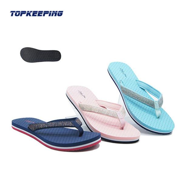 Buy cheap Trending Lady Beach Flip Flop EVA Flower Flip Flop Summer from wholesalers