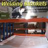 Buy cheap Factory Direct 800℃ Anti Spatter Welding Blanket Various Sizes Easy Hanging Fiberglass Fabric for Warehouses from wholesalers