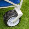 Buy cheap Four Wheel Folding Beach Wagon Garden Hand Cart Collapsible Shopping Trolley from wholesalers