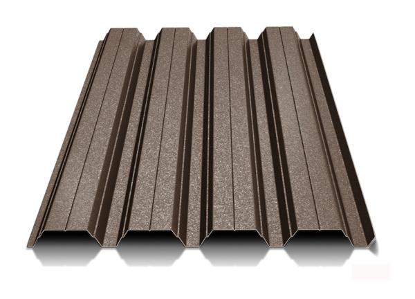 Buy cheap RAL8017 HDP 40-Years Z180 PPGI Corrugated Roof Matt Textured Wrinkle Painted Steel Sheets from wholesalers