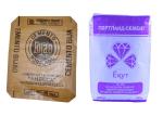 Colorful Printing 25Kg Block Bottom Valve Bag / PP Woven Packaging Bags
