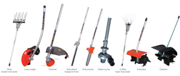 Buy cheap CG520 Multi Function Garden Tools 1400W 5 In 1 Brush Cutter 12Kg from wholesalers