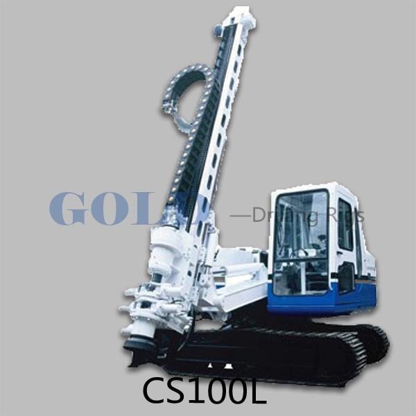 Buy cheap CS100L country road Crawler down the hole hammer Drill Rig from wholesalers