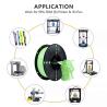Buy cheap PLA+ 3D Printer Filament Toughness Enhanced Transparent Green 330M from wholesalers