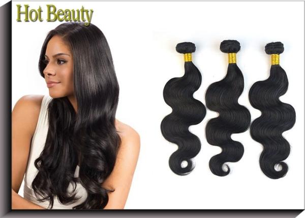 Buy cheap Body Wave Remi Human Bulk Hair Weave 8 Inch , 100 Human Hair Extensions from wholesalers