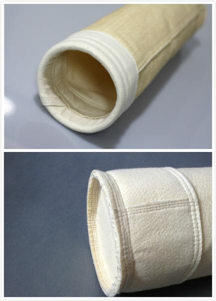 Buy cheap Pocket Nomex Dust Filtration Bags Hydrolysis Resistance 450GSM~550GSM from wholesalers