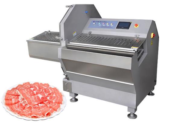Buy cheap Thickness Adjustable Frozen Fish Meat Slicer Equipment Slicing Machinery from wholesalers