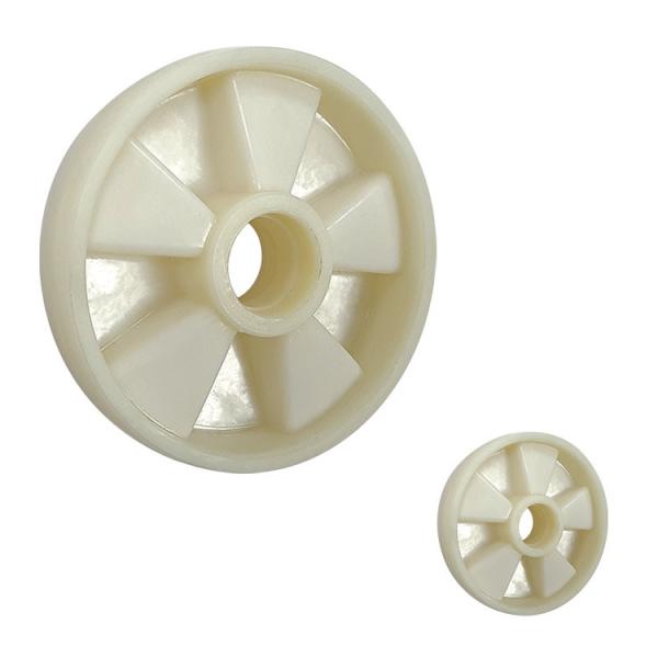 Buy cheap 160x50mm Solid Nylon Wheels , 350kg Loading Hand Pallet Truck Wheels from wholesalers
