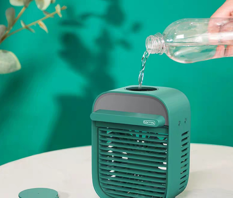 Water Mist Spray Rechargeable Battery Powered Fan