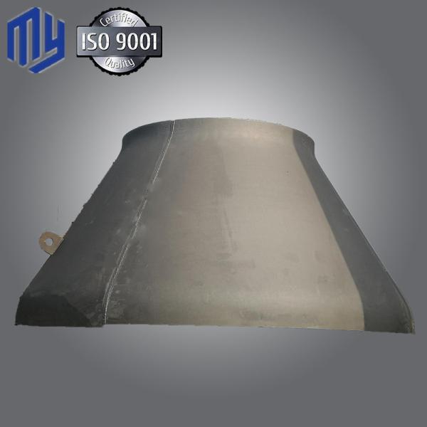 Buy cheap Pressure Vessel Heads Carbon Steel Cold Pressing Dish Conical Tank End Conical Head from wholesalers