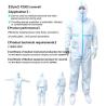 Buy cheap Waterproof Disposable Protective Clothing White Disposable Overalls from wholesalers