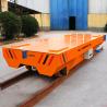 Buy cheap Heavy Load Mold Transfer Car , 20 Tons Motorized Transfer Trolley Move On Railway from wholesalers