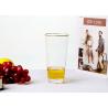 Buy cheap CE Lead Free Gold Rim Crystal Drinking Glasses from wholesalers