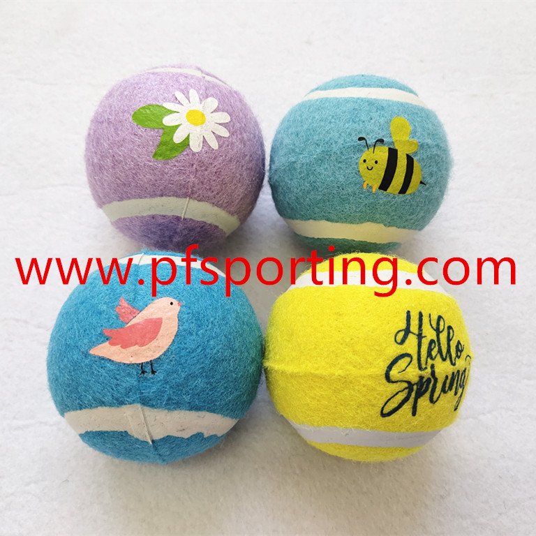 Manufacturers Cheapest OEM Professional Wholesale Interactive Pet Dog Rubber Tennis Ball Dog Toys